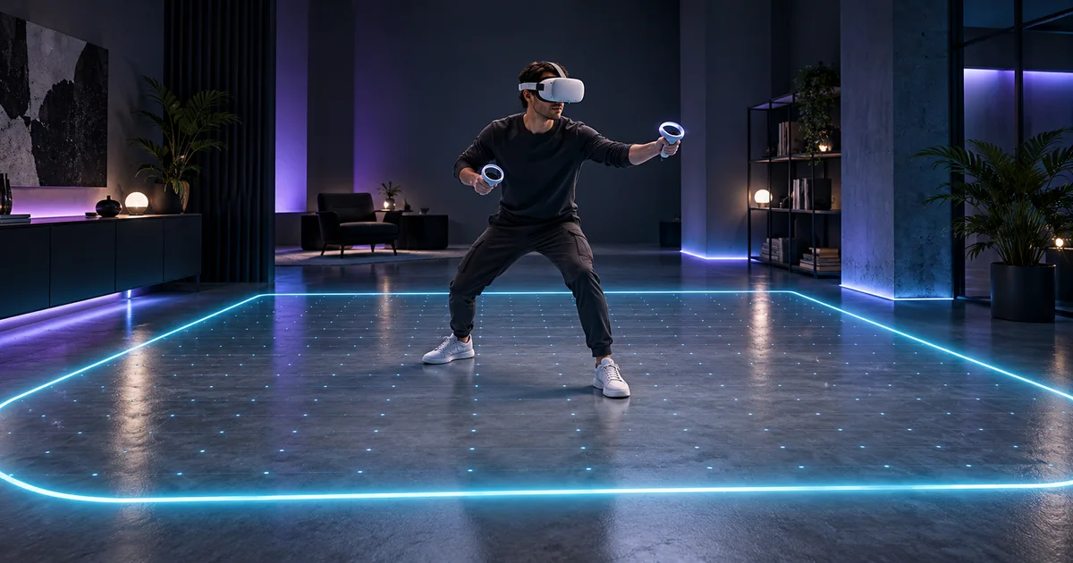 Boundary da Meta transforma área física em requisito de segurança para VR