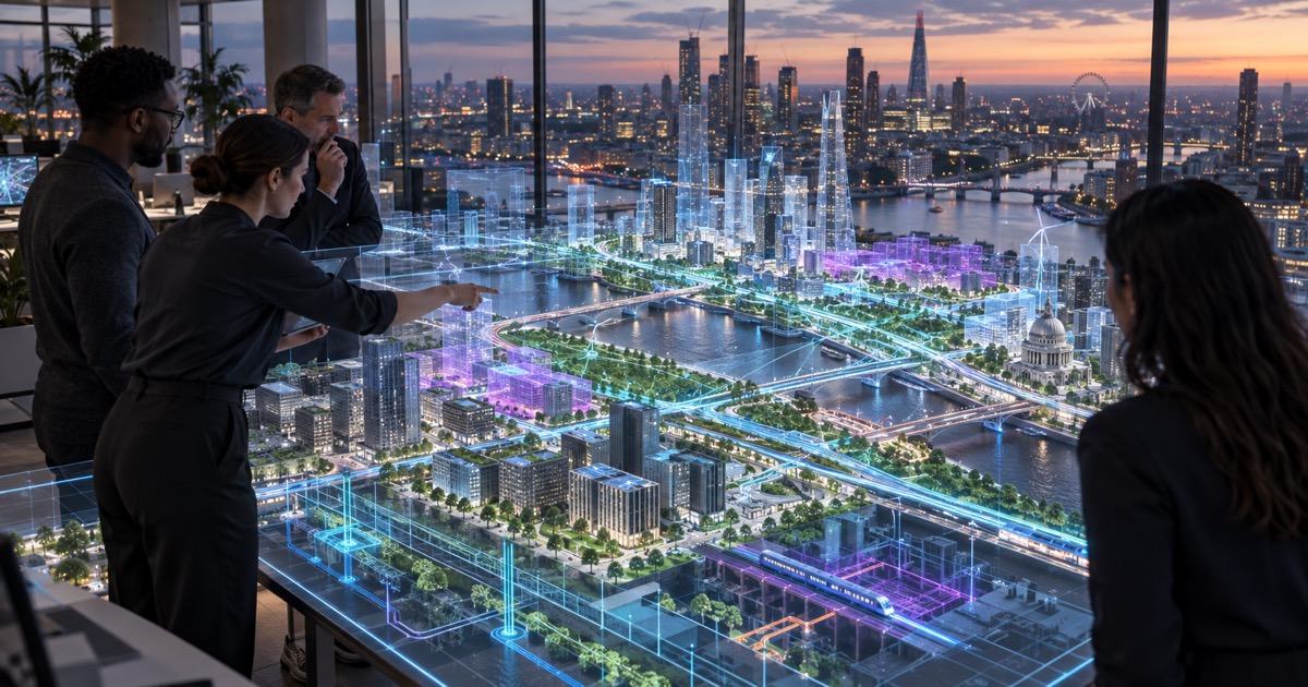 Gêmeo digital urbano leva AR e simulação à escala de uma cidade | Nexus Tecnologia Gêmeo digital urbano leva AR e simulação à escala de uma cidade